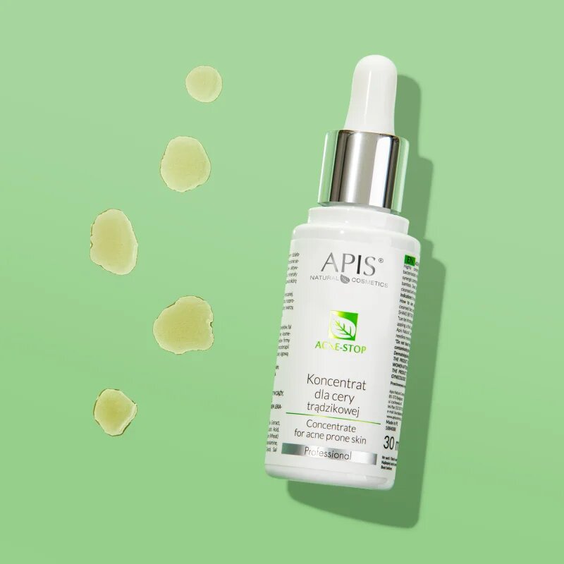 Apis Natural Cosmetics Acne-Stop Professional concentrat pentru tenul gras predispus la acnee 30 ml