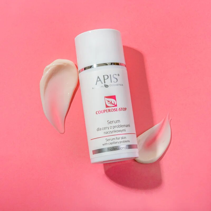 Apis Natural Cosmetics Couperose-Stop ser hidratant pentru piele sensibila cu tendinte de inrosire 100 ml