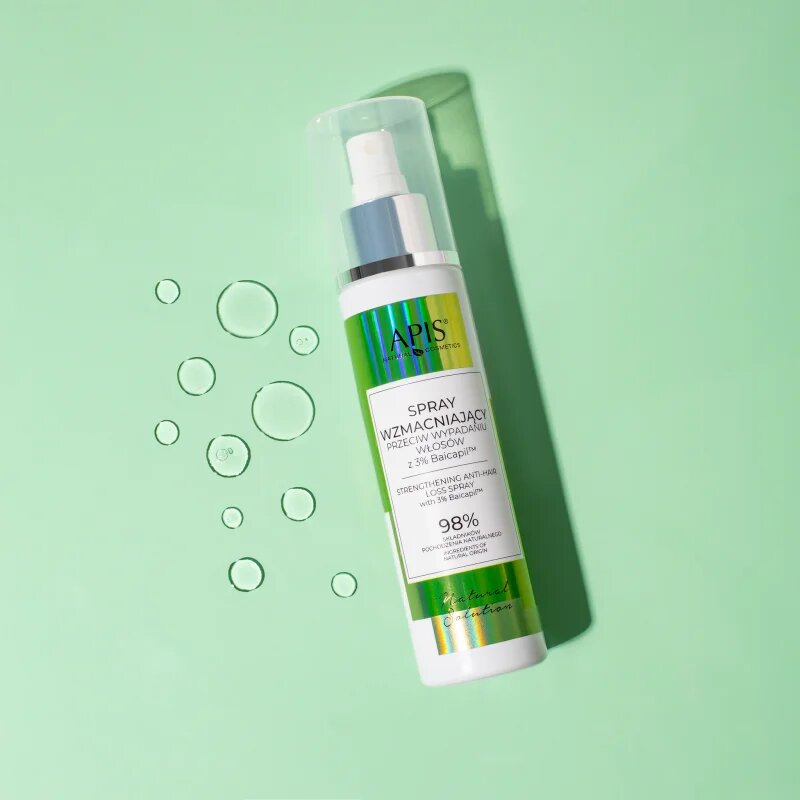 Apis Natural Cosmetics Natural Solution 3% Baicapil tonic spray impotriva caderii parului 150 ml