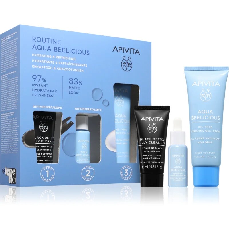 Apivita Aqua Beelicious Hydrating & Refreshing Routine Set set pentru o hidratare intensa