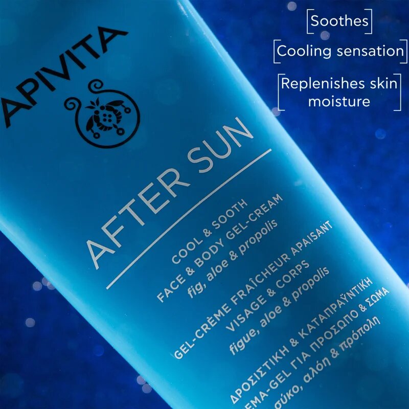 Apivita Bee Sun Safe After Sun Cool & Sooth Face & Body gel crema dupa expunerea la soare 200 ml