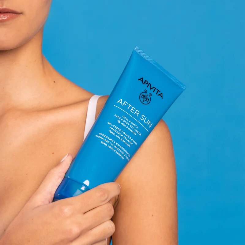 Apivita Bee Sun Safe After Sun Cool & Sooth Face & Body gel crema dupa expunerea la soare 200 ml