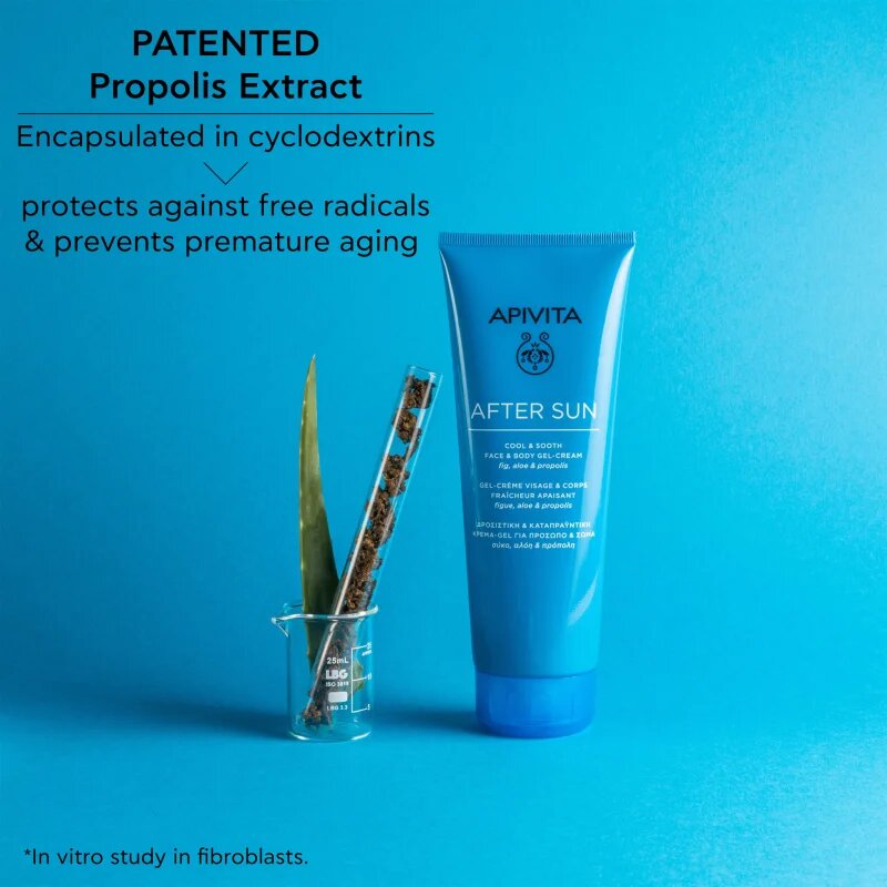 Apivita Bee Sun Safe After Sun Cool & Sooth Face & Body gel crema dupa expunerea la soare 200 ml