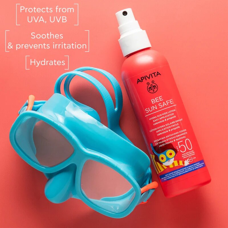 Apivita Bee Sun Safe Kids Spray SPF50 lapte de soare pentru copii SPF 50 200 ml