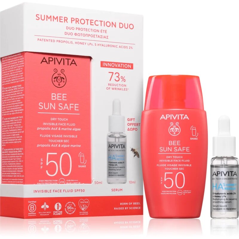 Apivita Bee Sun Safe Summer Protection Duo set pentru un ten frumos