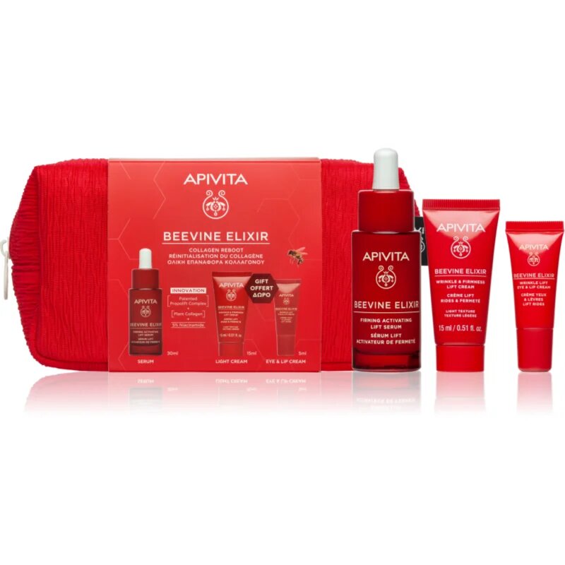 Apivita Beevine Elixir Collagen Reboot set pentru fermitatea pielii
