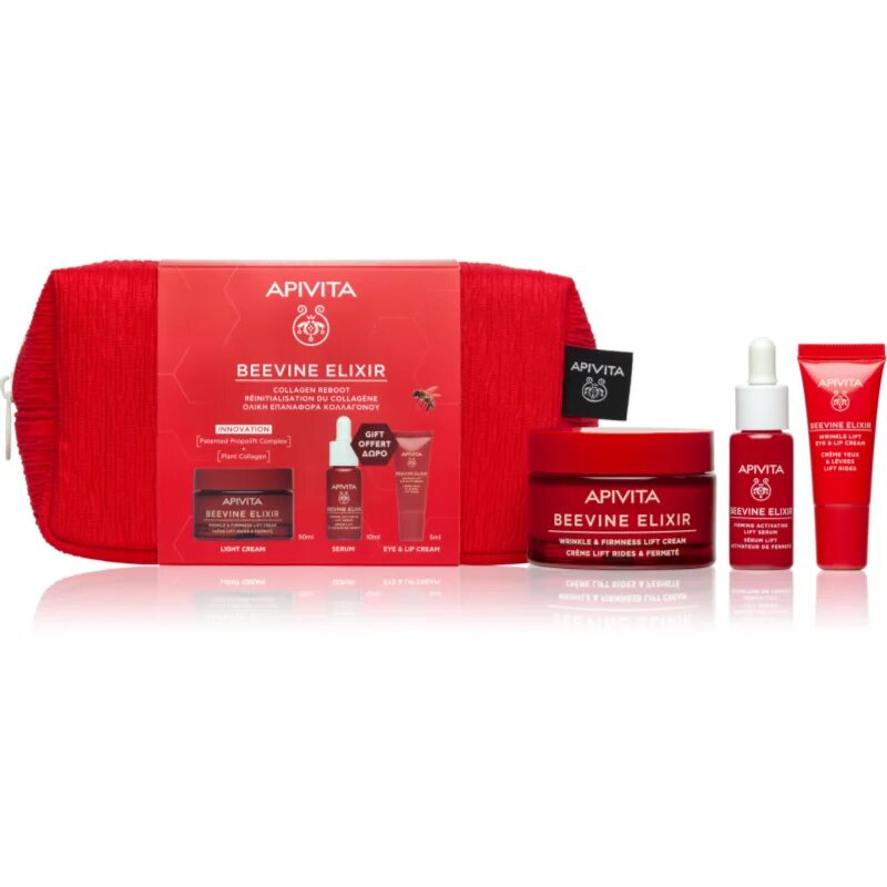 Apivita Beevine Elixir Collagen Reboot set pentru fermitatea pielii
