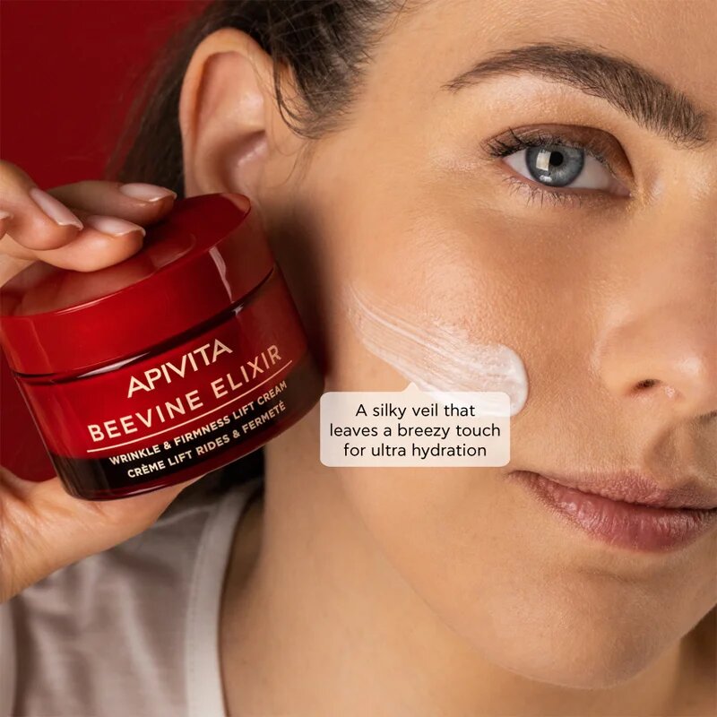 Apivita Beevine Elixir Cream Light Cremă lifting pentru fermitate antirid 50 ml
