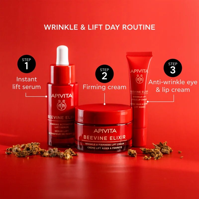 Apivita Beevine Elixir set cadou de Crăciun pentru fermitatea pielii