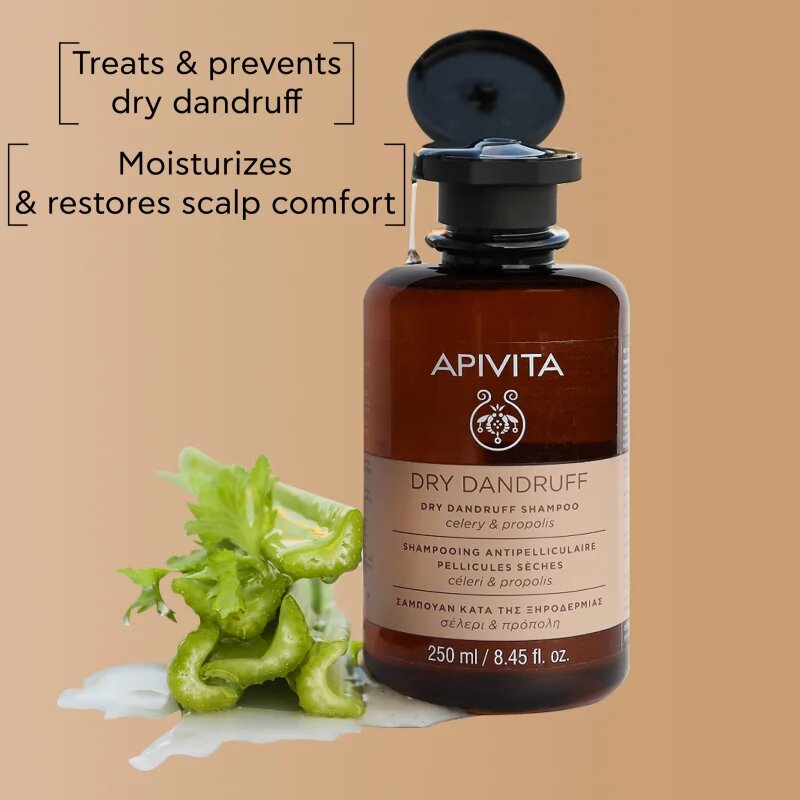 Apivita Dandruff Dry Dandruff Shampoo sampon anti-matreata 250 ml