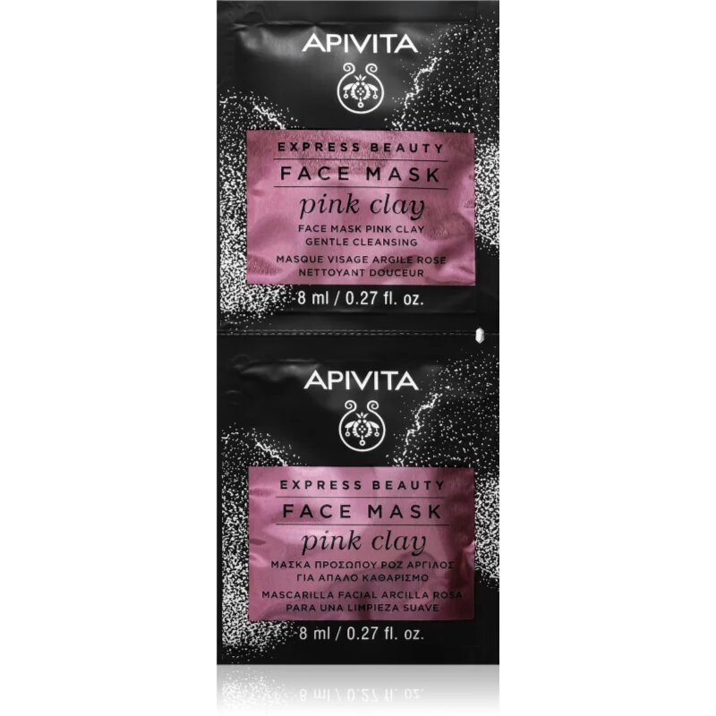 Apivita Express Beauty Pink Clay masca 8 ml