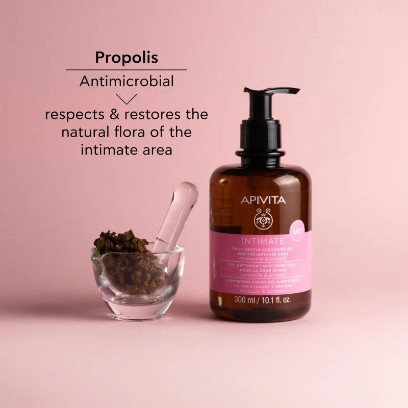 Apivita Intimate Daily Cleansing Gel Gel revigorant pentru igiena intima 300 ml