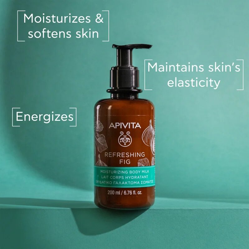 Apivita Refreshing Fig Moisturizing Body Milk loțiune de corp hidratantă 200 ml