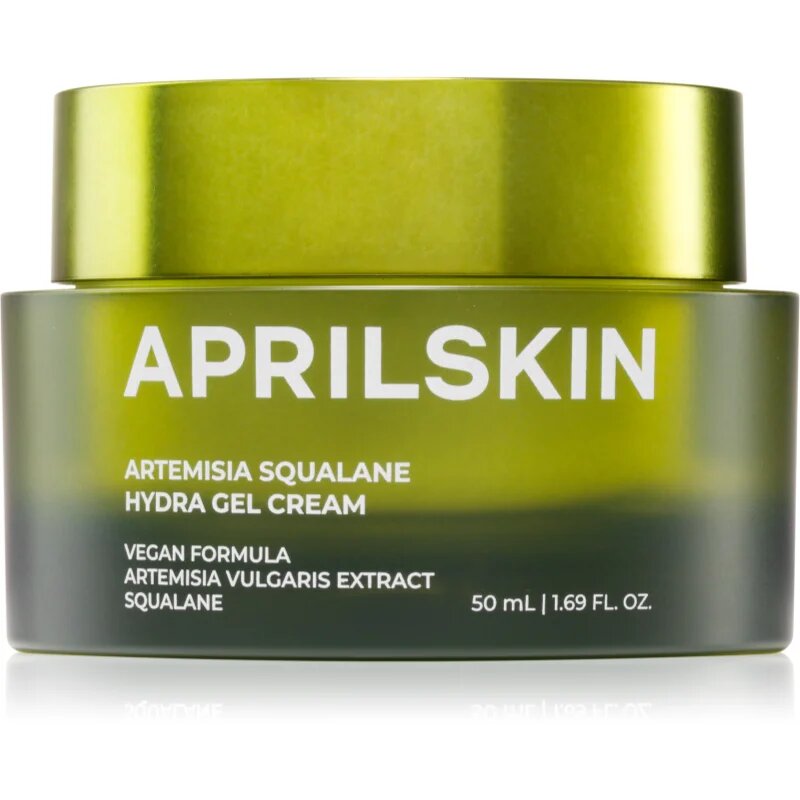 APRILSKIN Artemisia Squalane Hydra Gel Cream gel crema hidratant cu efect calmant 50 ml