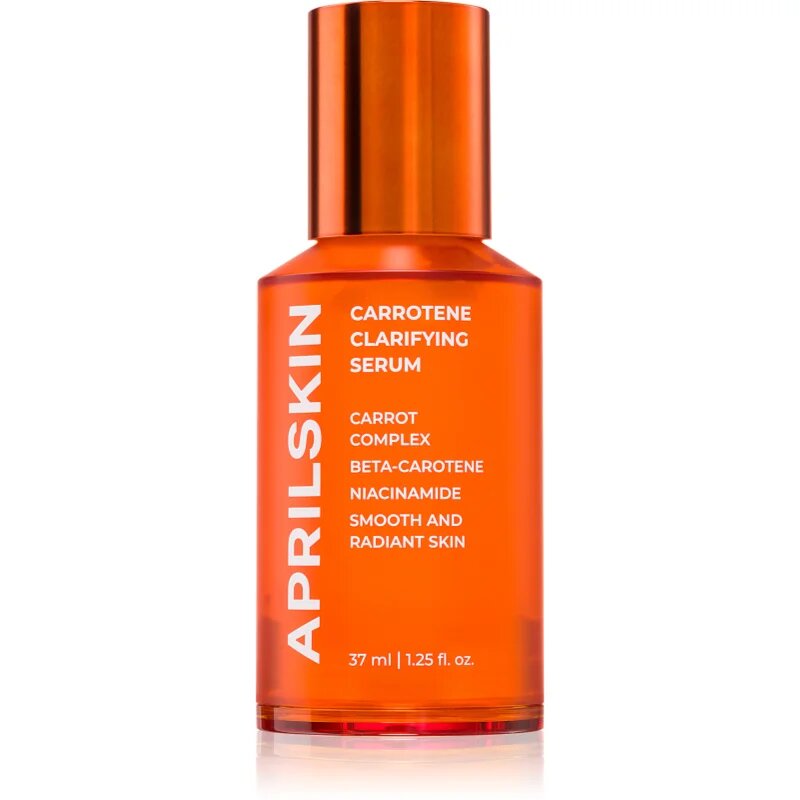 APRILSKIN Carrotene Clarifying Serum Stabilizator pentru îmbunătățirea calității pielii cu beta-caroten 37 ml