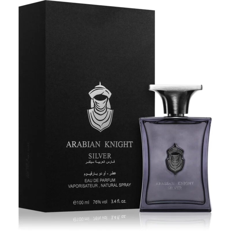 Arabian Oud Arabian Knight Silver Eau de Parfum pentru bărbați 100 ml