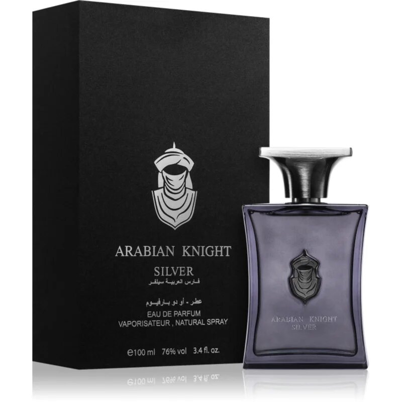 Arabian Oud Arabian Knight Silver Eau de Parfum pentru bărbați 100 ml