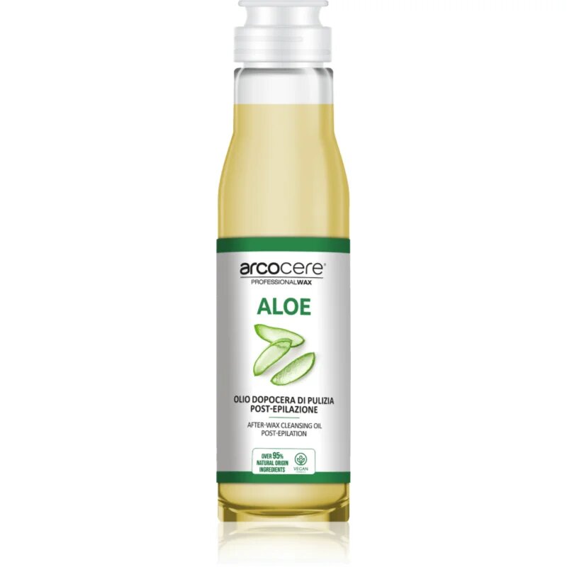 Arcocere After Wax Aloe ulei calmant pentru curatare după epilare 150 ml