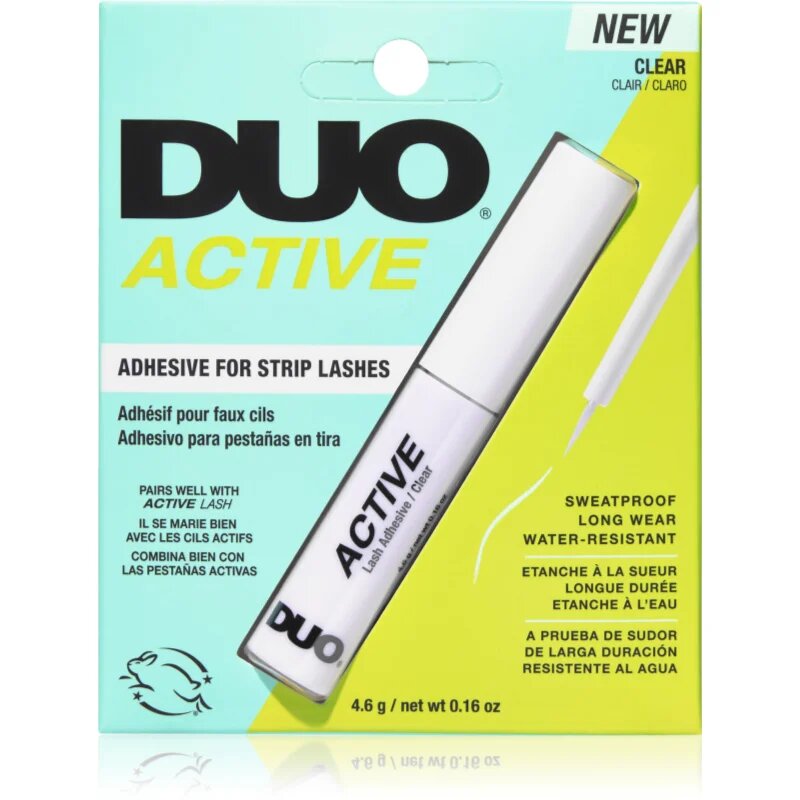 Ardell Duo Active Adhesive Clear lipici pentru gene 4.5 g