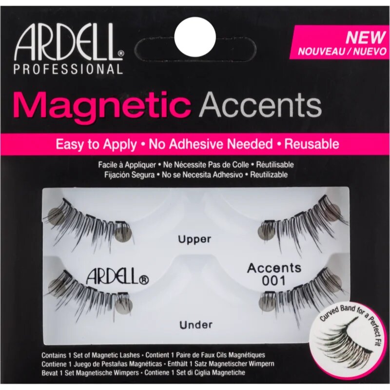 Ardell Magnetic Accents gene magnetice Accents 001 4 buc