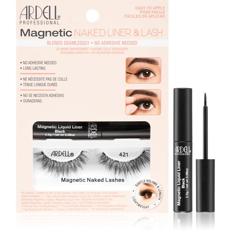Ardell Magnetic Naked Lash set pentru gene 421
