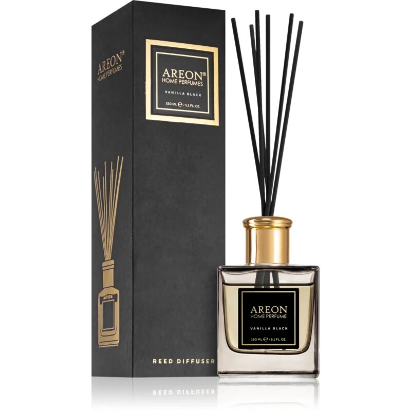 Areon Home Black Vanilla Black aroma difuzor cu rezervã 150 ml