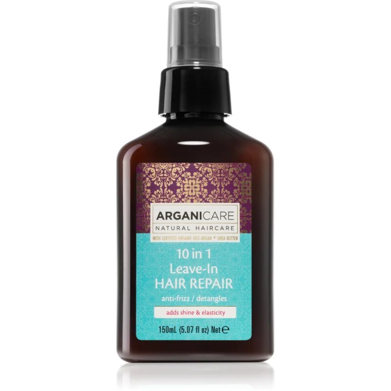 Arganicare Argan Oil & Shea Butter 10 in 1 Leave-In Hair Repair ingrijire leave-in pentru păr 150 ml