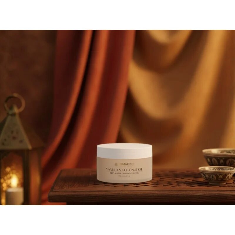 Arganicare Body Butter Vanilla & Coconut Oil unt pentru corp cu ulei de cocos 250 ml