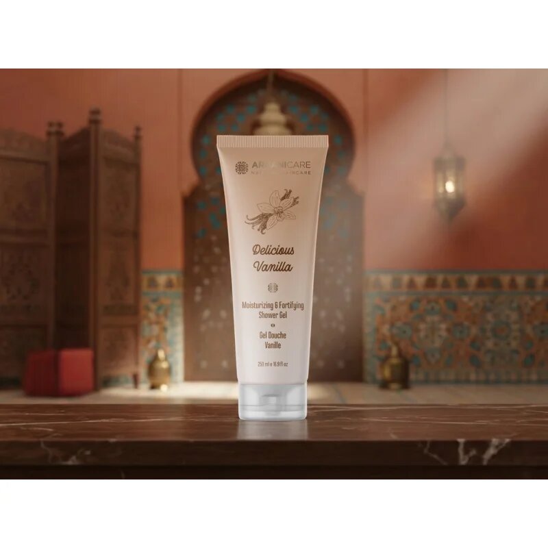 Arganicare Delicious Vanilla Shower Gel gel de duș 250 ml