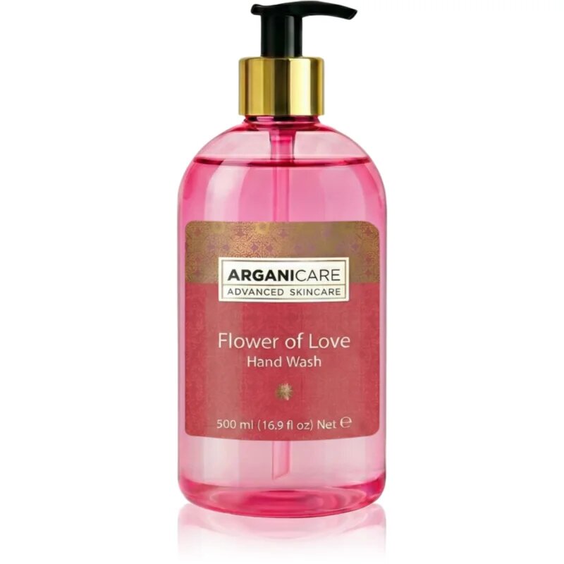 Arganicare Hand Wash Flower of Love Săpun lichid de armonizare 500 ml
