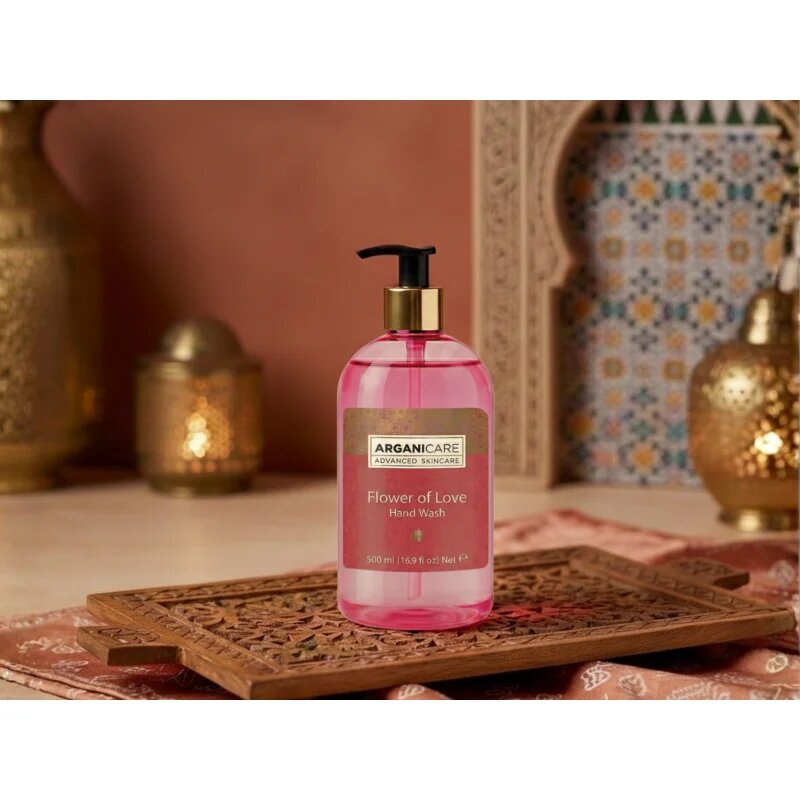 Arganicare Hand Wash Flower of Love Săpun lichid de armonizare 500 ml
