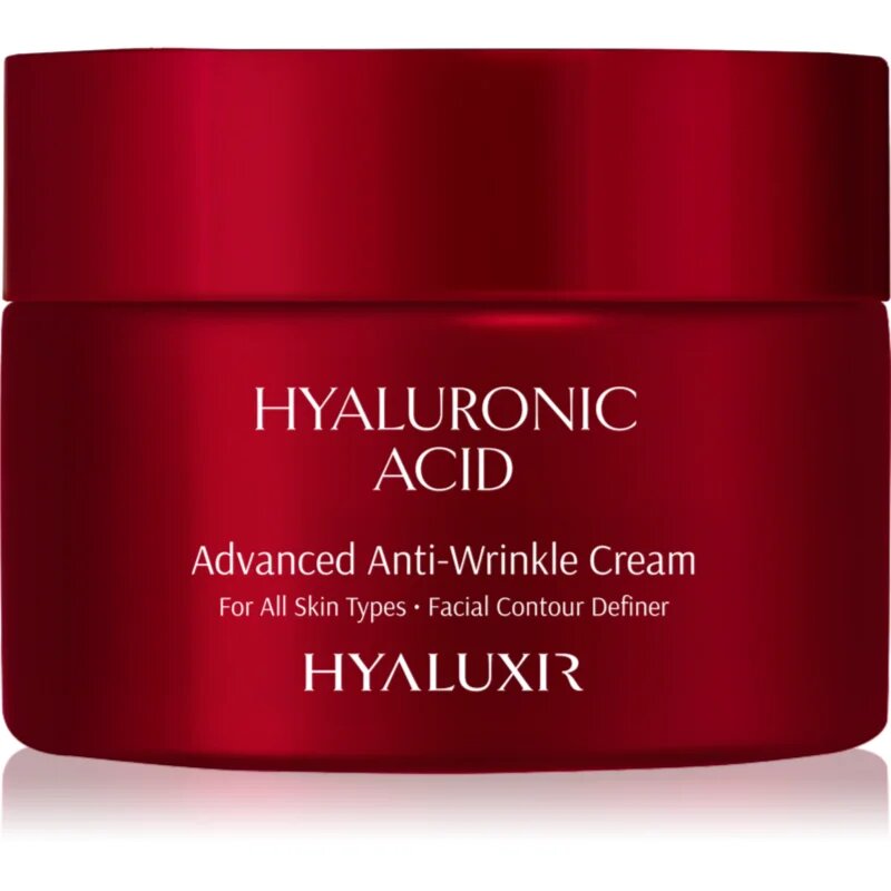 Arganicare Hyaluxir Advanced Anti-Wrinkle Cream crema anti-rid cu acid hialuronic 50 ml