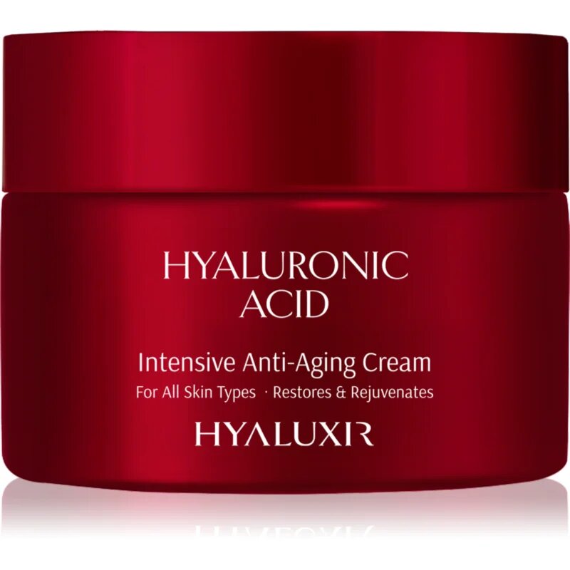 Arganicare Hyaluxir Intensive Anti Aging Cream cremă anti-îmbătrânire cu acid hialuronic 50 ml
