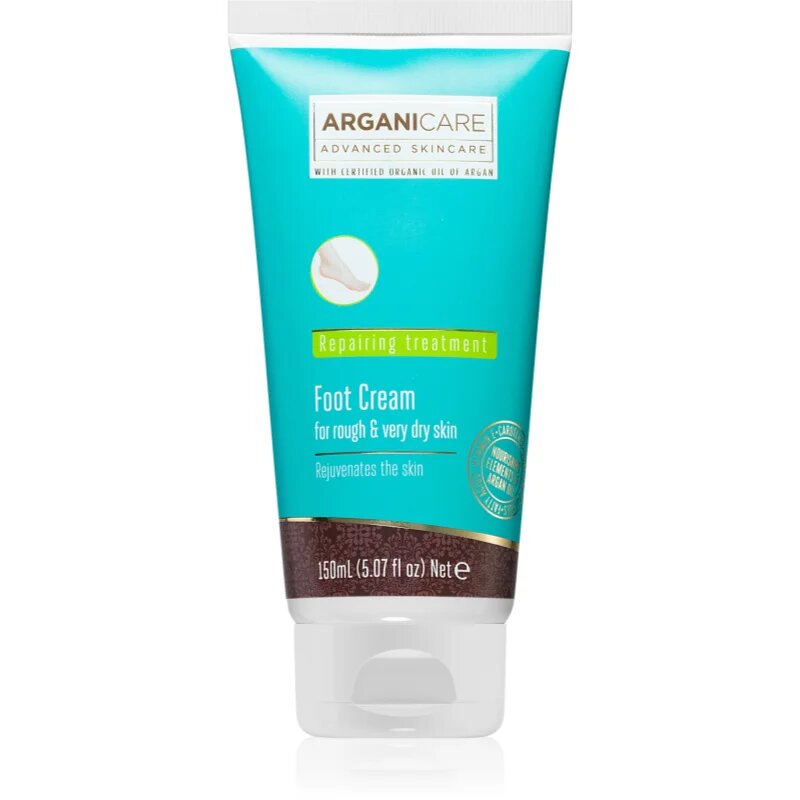 Arganicare Hydration Treatment Foot Cream crema tratament pentru picioare 150 ml