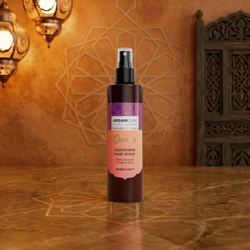 Arganicare Summer Lightening Hair Spray spray pentru păr zesvětlující 250 ml