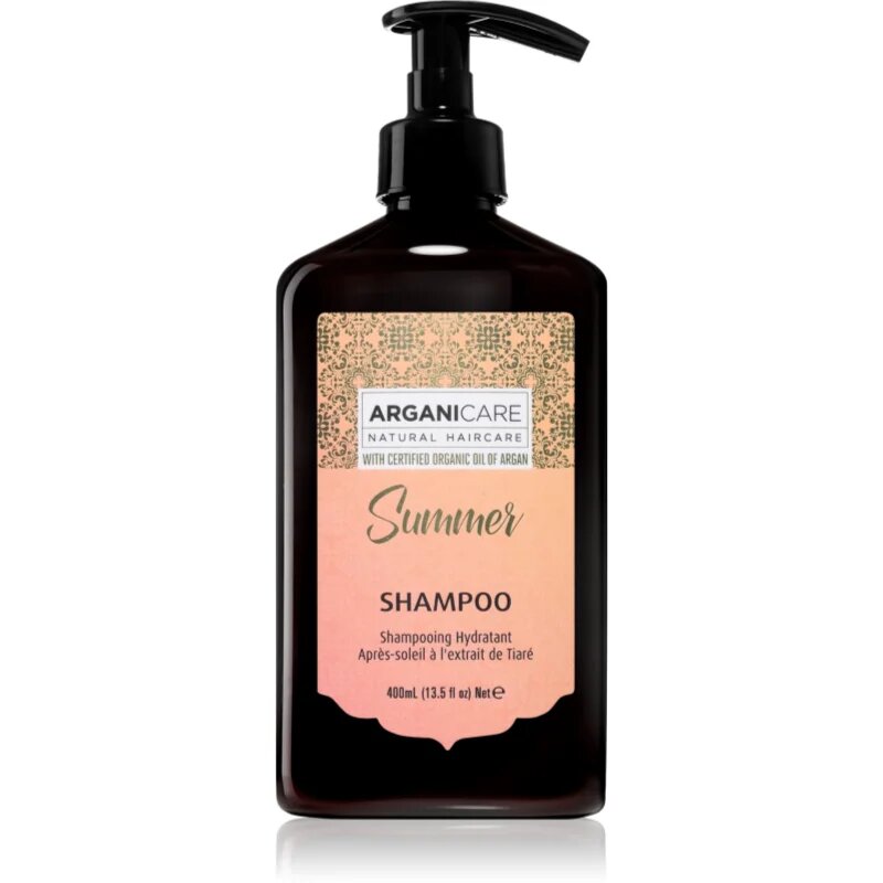 Arganicare Summer Shampoo șampon pentru par expus la soare 400 ml