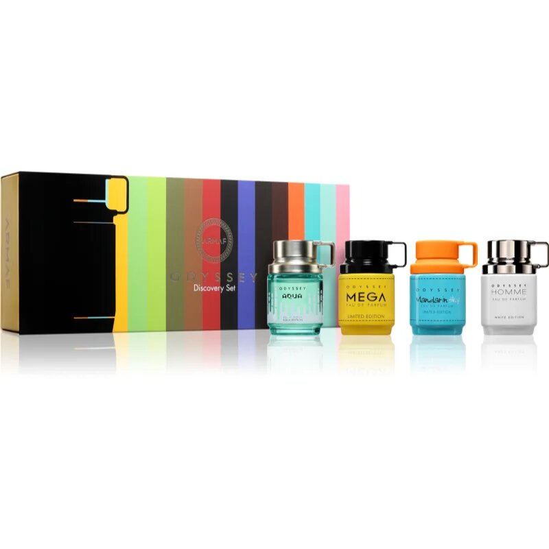 Armaf Odyssey Black Discovery Set set unisex 4x12 ml