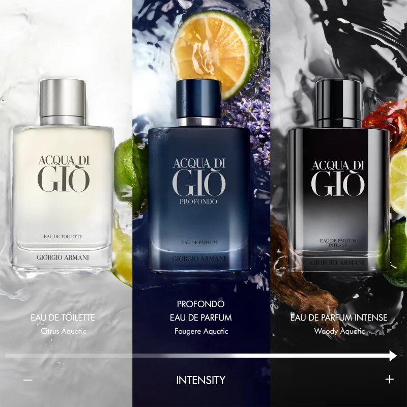Armani Acqua di Giò Intense Eau de Parfum pentru bărbați 50 ml