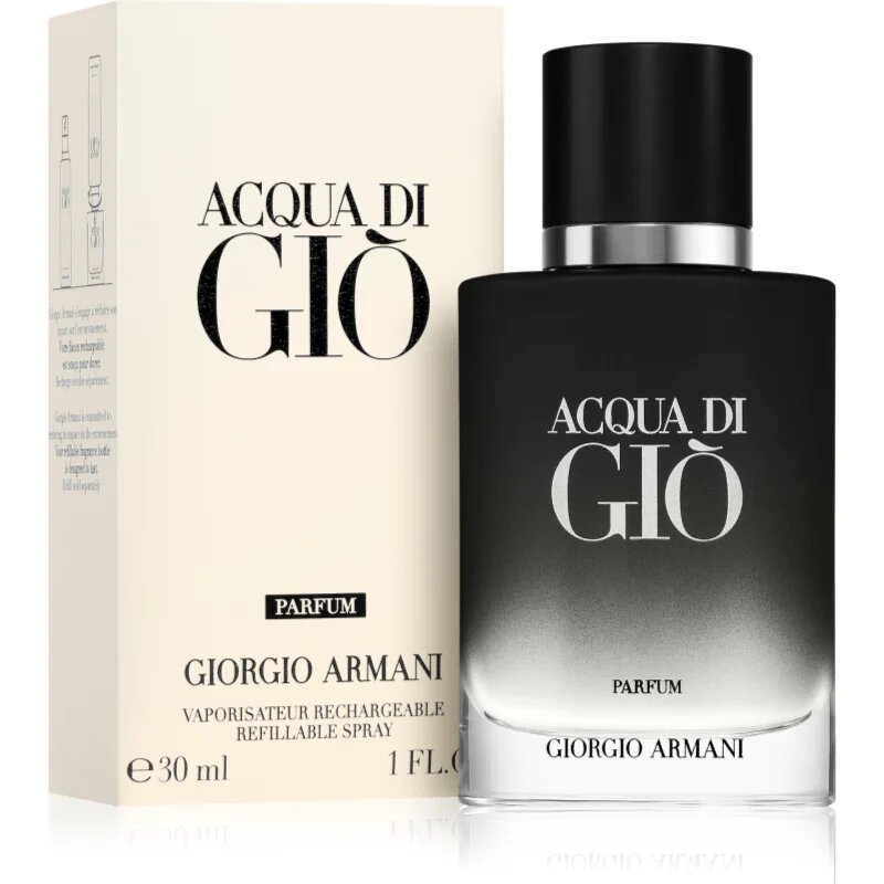 Armani Acqua di Giò Parfum parfum reincarcabil pentru bărbați 30 ml