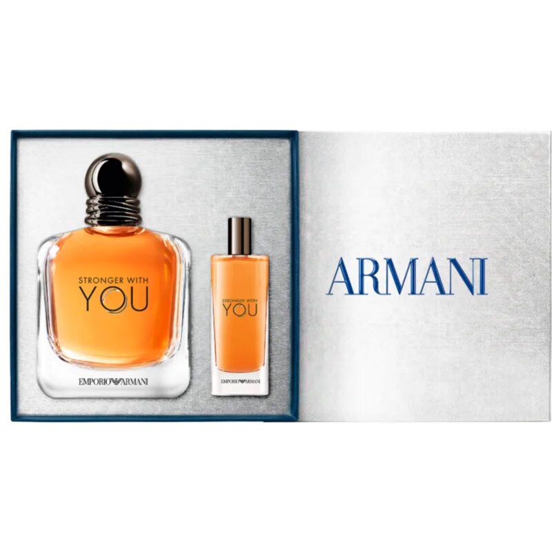 Armani Emporio Stronger With You set cadou pentru bărbați
