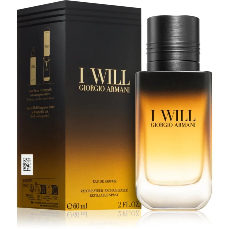 Armani I Will Eau de Parfum pentru bărbați 60 ml
