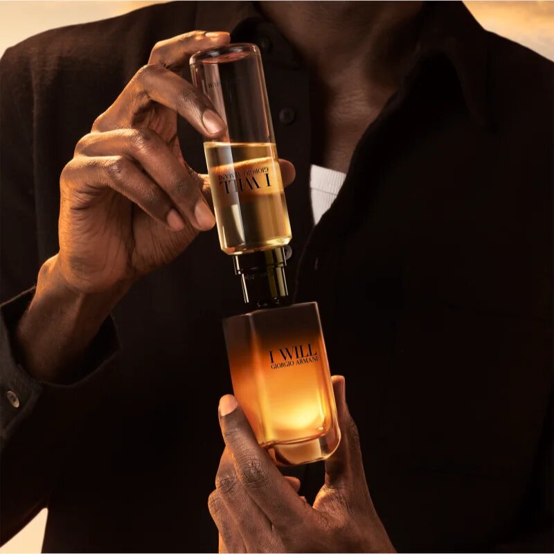 Armani I Will Eau de Parfum pentru bărbați refill 100 ml