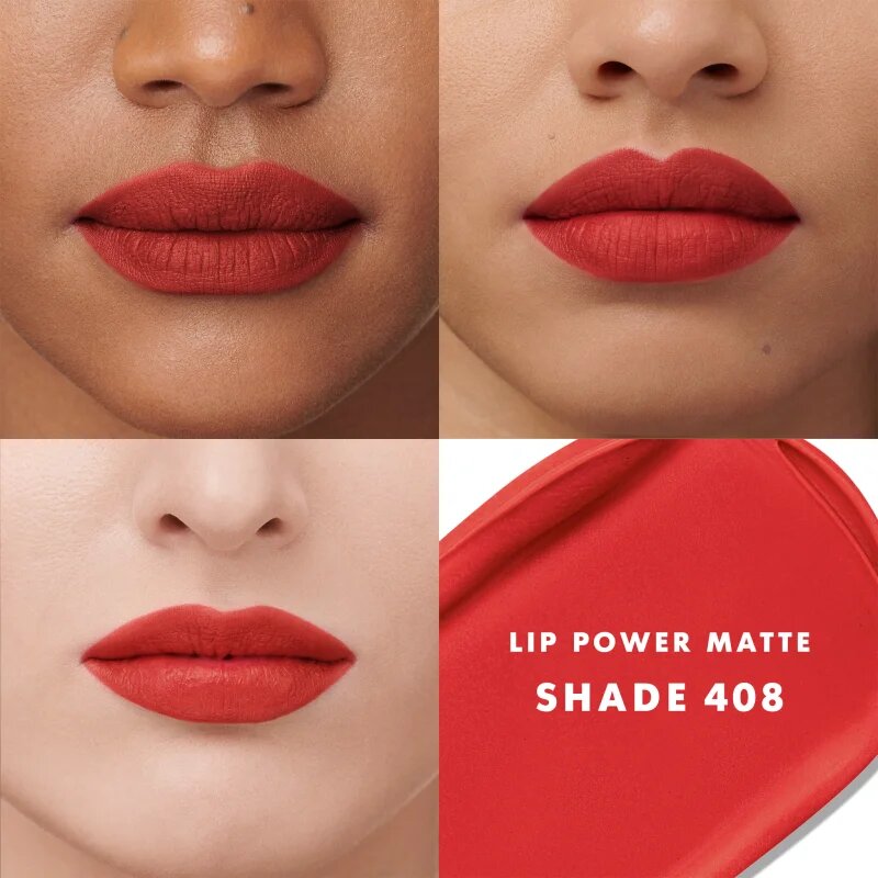 Armani Lip Power Matte ruj mat culoare 408 Vibrant 3.1 g