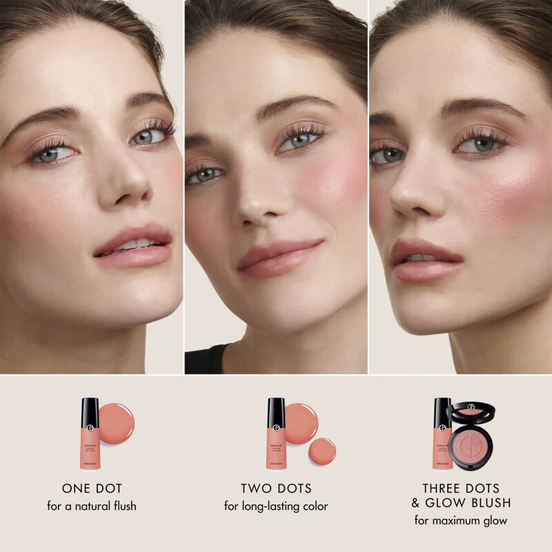 Armani Luminous Silk Cheek Tint Shine fard de obraz lichid culoare 12 ml