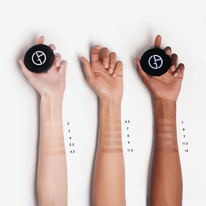 Armani Luminous Silk Glow Fusion Face Powder pudră compactă iluminatoare culoare 4 3.5 g