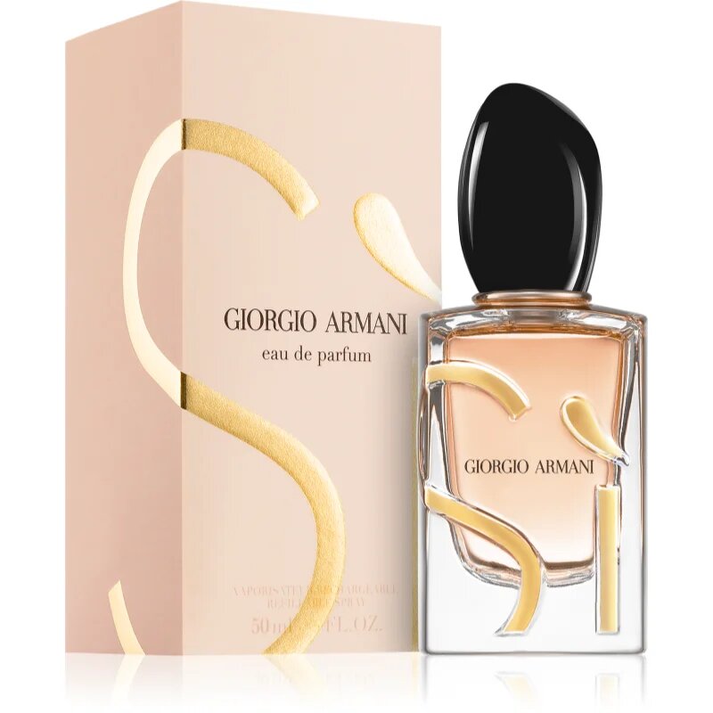 Armani Sì Eau de Parfum reincarcabil pentru femei 50 ml