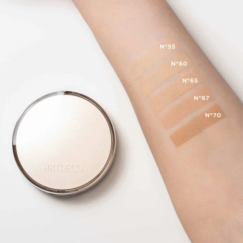 Artdeco Pure Minerals Hydra Compact Foundation pudra compactra - refill culoare 407.65 Medium Beige 10 g
