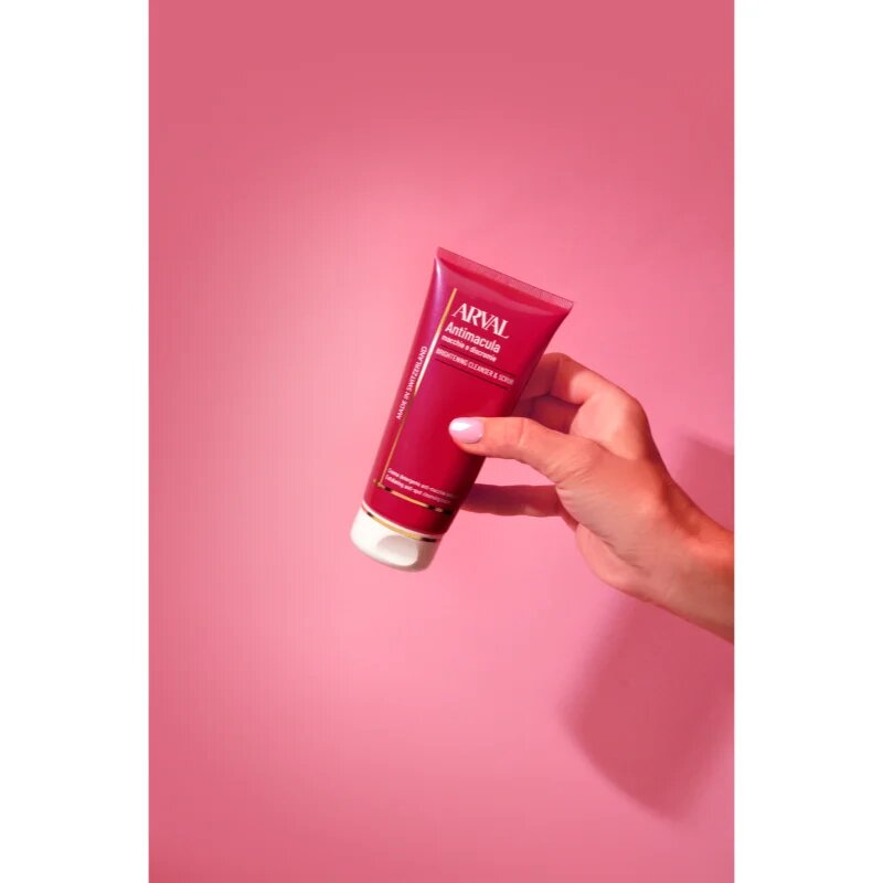 Arval Antimacula Brightening Cleanser & Scrub crema exfolianta pentru curatare pentru o piele mai luminoasa 175 ml