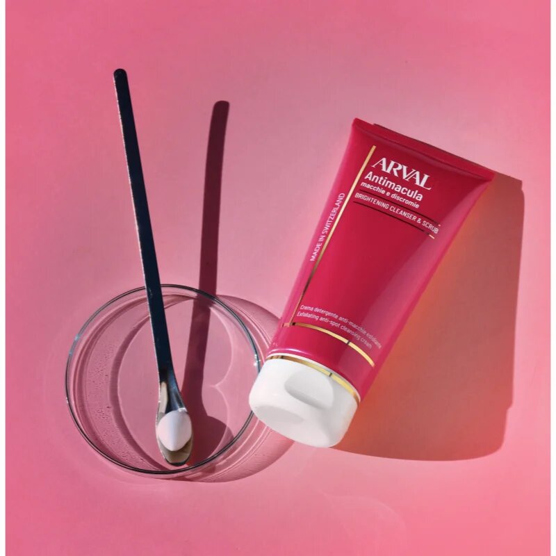 Arval Antimacula Brightening Cleanser & Scrub crema exfolianta pentru curatare pentru o piele mai luminoasa 175 ml