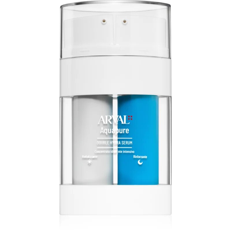 Arval Aquapure Double Hydra Serum Ser bifazic ziua și noaptea 2x15 ml